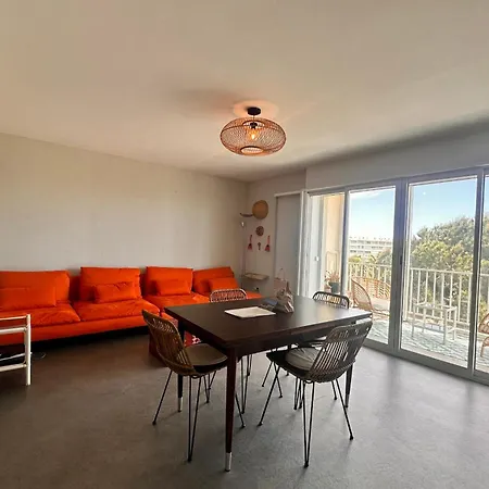 Le Neptune T2 Terrasse Vue A Pied Parking アパート